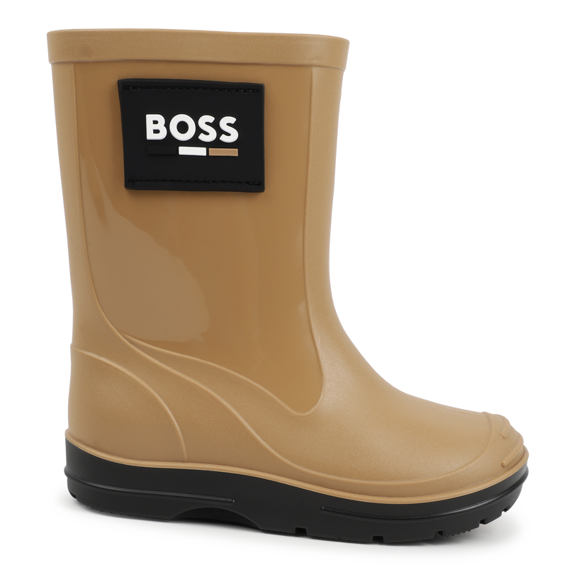 Regenstiefel aus 2 Materialien BOSS 
                        JUNGE