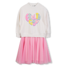 Kleid aus zwei Materialien BILLIEBLUSH 
                    M&Auml;DCHEN
