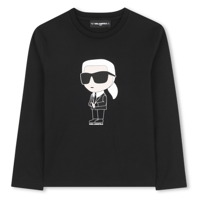 Langarm-T-Shirt KARL LAGERFELD KIDS JUNGE