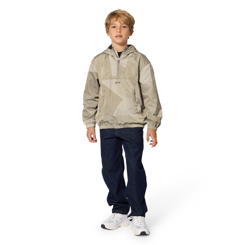 Windjacke mit Kapuze BOSS 
                        JUNGE