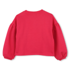 Lang&auml;rmeliges Sweatshirt mit Ballon KENZO KIDS 
                    M&Auml;DCHEN