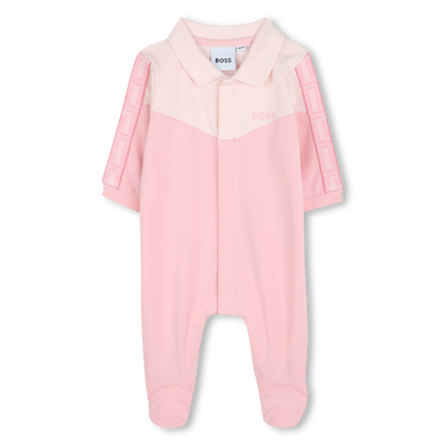 Pyjama mit Cut-outs und Kragen BOSS M&Auml;DCHEN