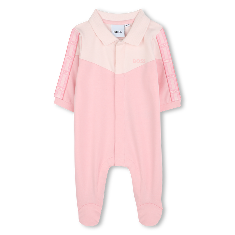 Pyjama mit Cut-outs und Kragen BOSS 
                        M&Auml;DCHEN