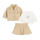 Strickjacke, T-Shirt und Rock Set MICHAEL KORS 
                    M&Auml;DCHEN