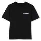 Set mit 2 kurz&auml;rmeligen t-shirts KARL LAGERFELD KIDS 
                    JUNGE