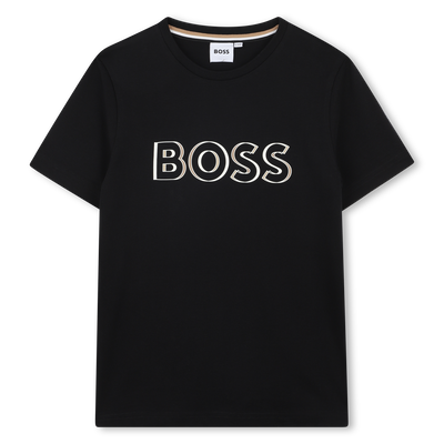 T-Shirt aus Baumwolle BOSS JUNGE