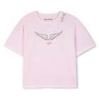 T-Shirt mit kurzen &Auml;rmeln, HELL ROSE, hi-res