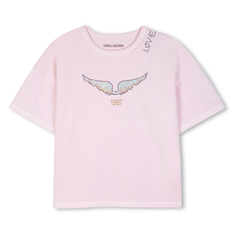 T-Shirt mit kurzen &Auml;rmeln ZADIG & VOLTAIRE 
                        M&Auml;DCHEN