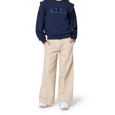 Sweatshirt mit Stickerei BOSS M&Auml;DCHEN