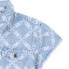 Kurz&auml;rmelige Jeansjacke MICHAEL KORS 
                    M&Auml;DCHEN