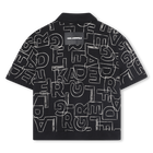 Kurz&auml;rmeliges Hemd aus Jersey KARL LAGERFELD KIDS 
                    JUNGE