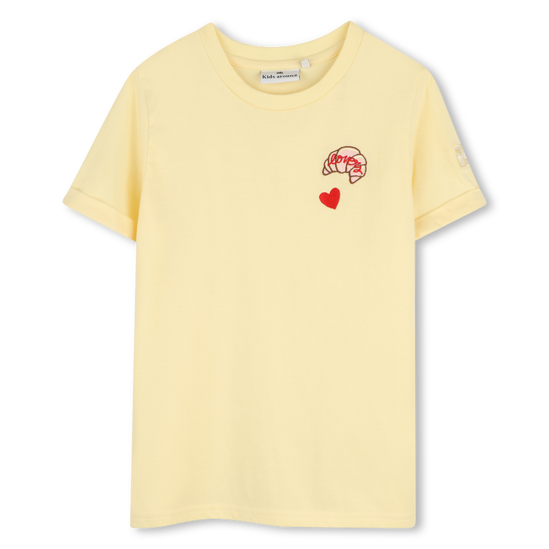 T-Shirt mit kurzen &Auml;rmeln KIDS AROUND 
                        M&Auml;DCHEN