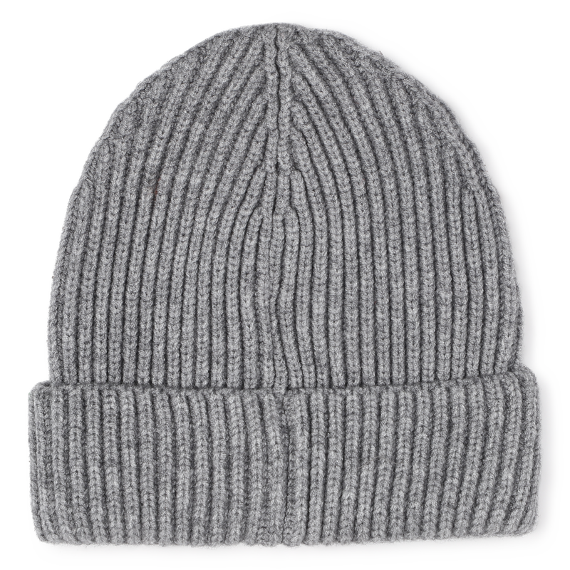 Strickm&uuml;tze mit Abzeichen BOSS 
                        JUNGE