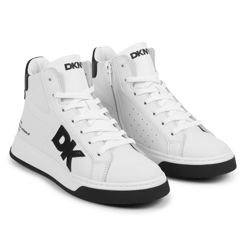 Schn&uuml;rsneaker aus Leder