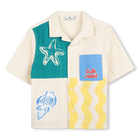 Poplin hemd KIDS AROUND 
                    JUNGE