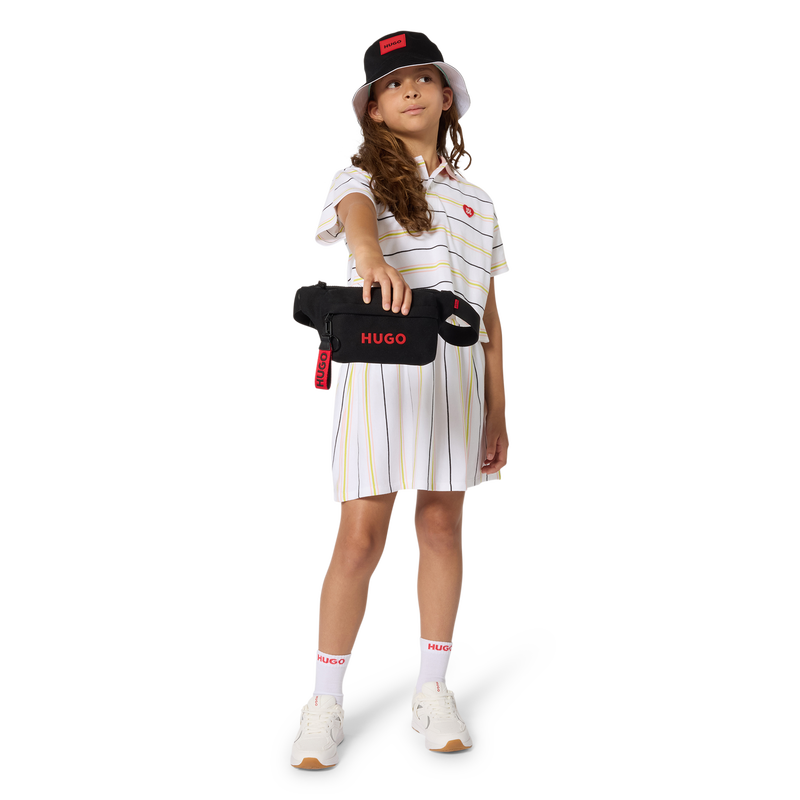 GESTREIFTES KLEID HUGO 
                        M&Auml;DCHEN