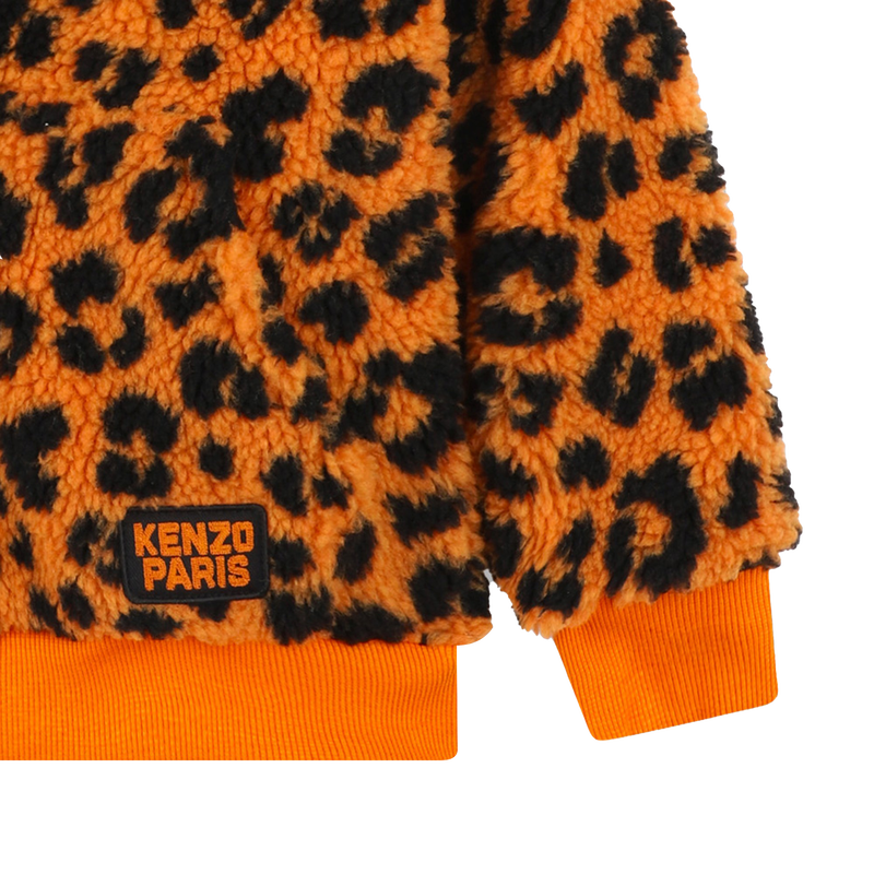 Fleeceshirt mit Rei&szlig;verschluss KENZO KIDS 
                        UNISEX