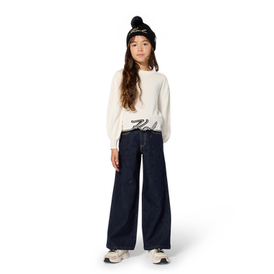 Jeanshose KARL LAGERFELD KIDS M&Auml;DCHEN