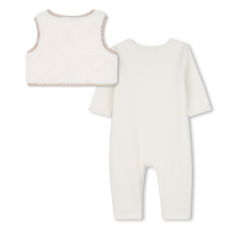 Set aus Jumpsuit und Strickjacke TIMBERLAND 
                        JUNGE