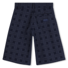 Bermudashorts mit jacquard-muster KENZO KIDS 
                    JUNGE