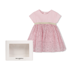 Festliches, bedrucktes Kleid KARL LAGERFELD KIDS 
                    M&Auml;DCHEN