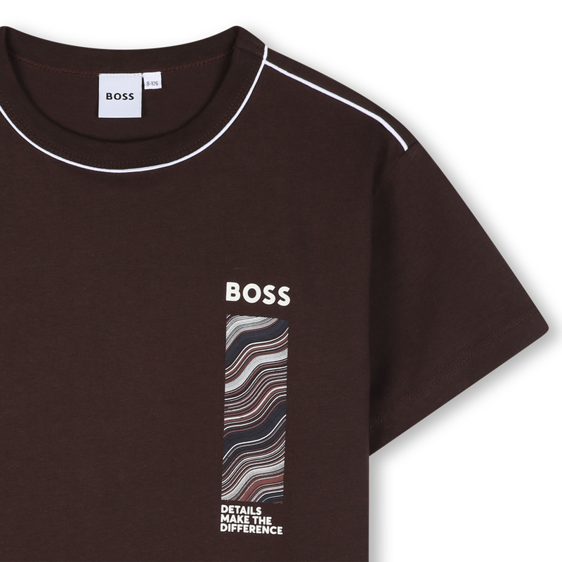 T-Shirt mit kurzen &Auml;rmeln BOSS 
                        JUNGE