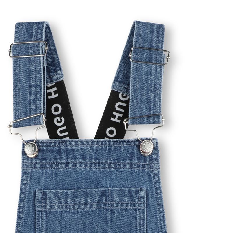 Kurze Jeans-Latzhose HUGO 
                        M&Auml;DCHEN