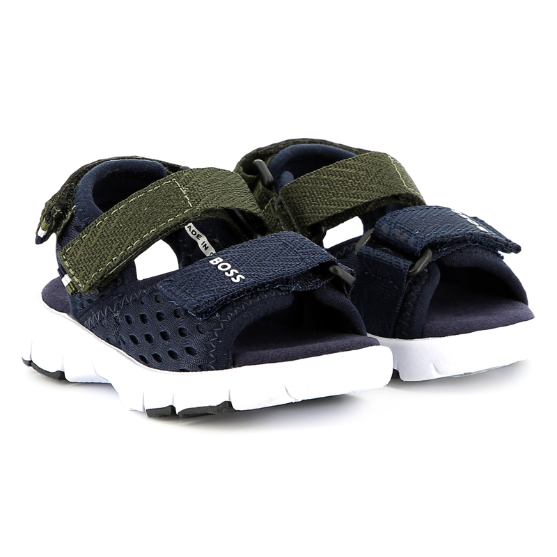 Sandalen mit Klettverschluss BOSS 
                        JUNGE