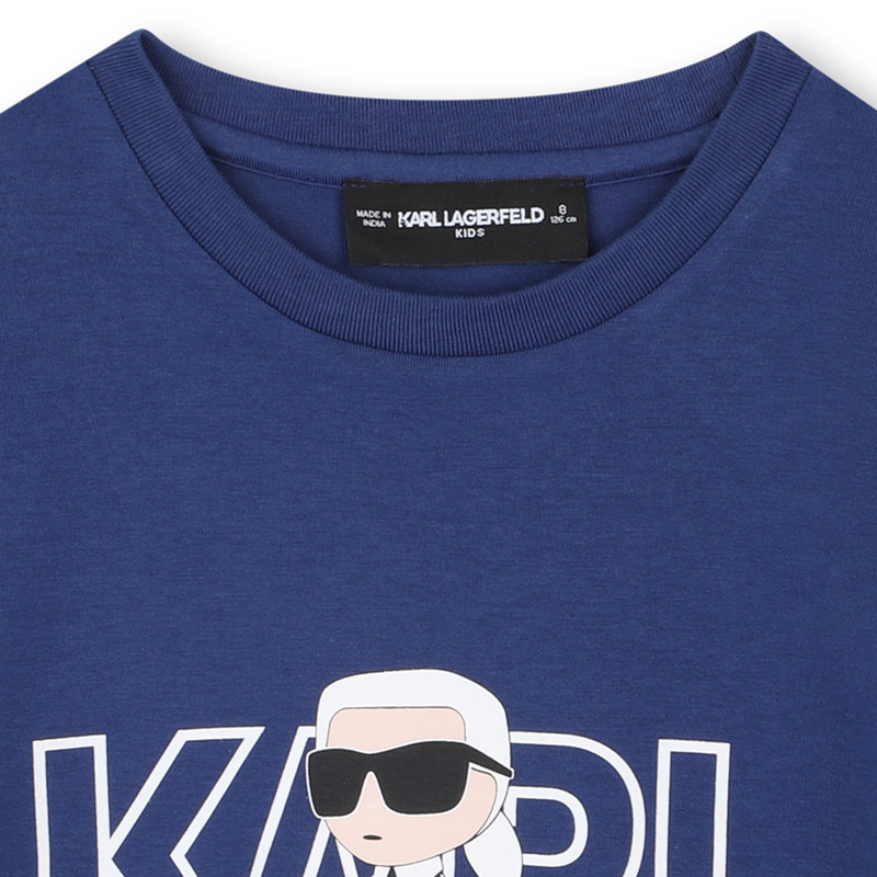 Kurz&auml;rmeliges T-Shirt KARL LAGERFELD KIDS 
                        JUNGE