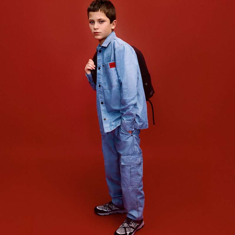 Sneaker aus Strick HUGO 
                        JUNGE