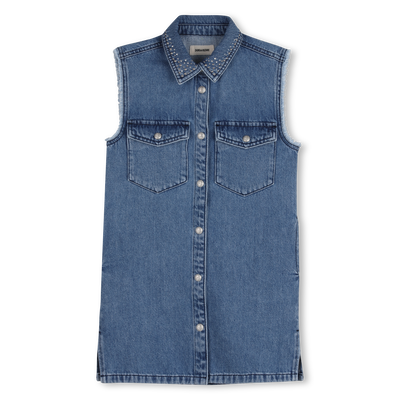 ÄRMELLOSES HEMDKLEID ZADIG & VOLTAIRE MÄDCHEN