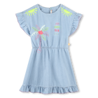 Jeans-Kleid mit Stickereien BILLIEBLUSH 
                    M&Auml;DCHEN