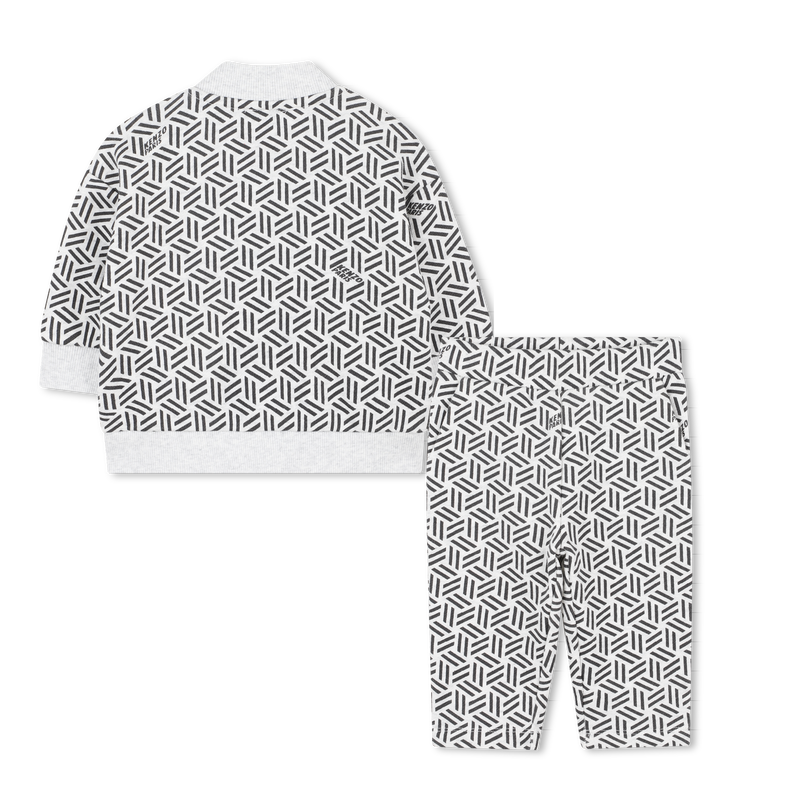 Set aus Strickjacke und Hose KENZO KIDS 
                        JUNGE