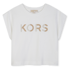 Kurz&auml;rmeliges t-shirt, GEBROCHENES WEISS, hi-res