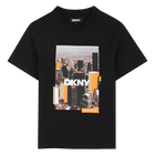 Kurz&auml;rmeliges t-shirt, SCHWARZ, hi-res