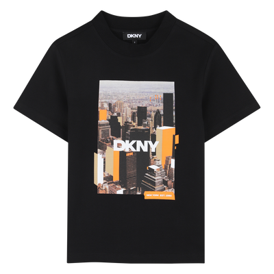KURZ&Auml;RMELIGES T-SHIRT DKNY JUNGE