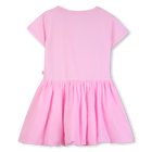 Kleid aus bi-material BILLIEBLUSH 
                    M&Auml;DCHEN