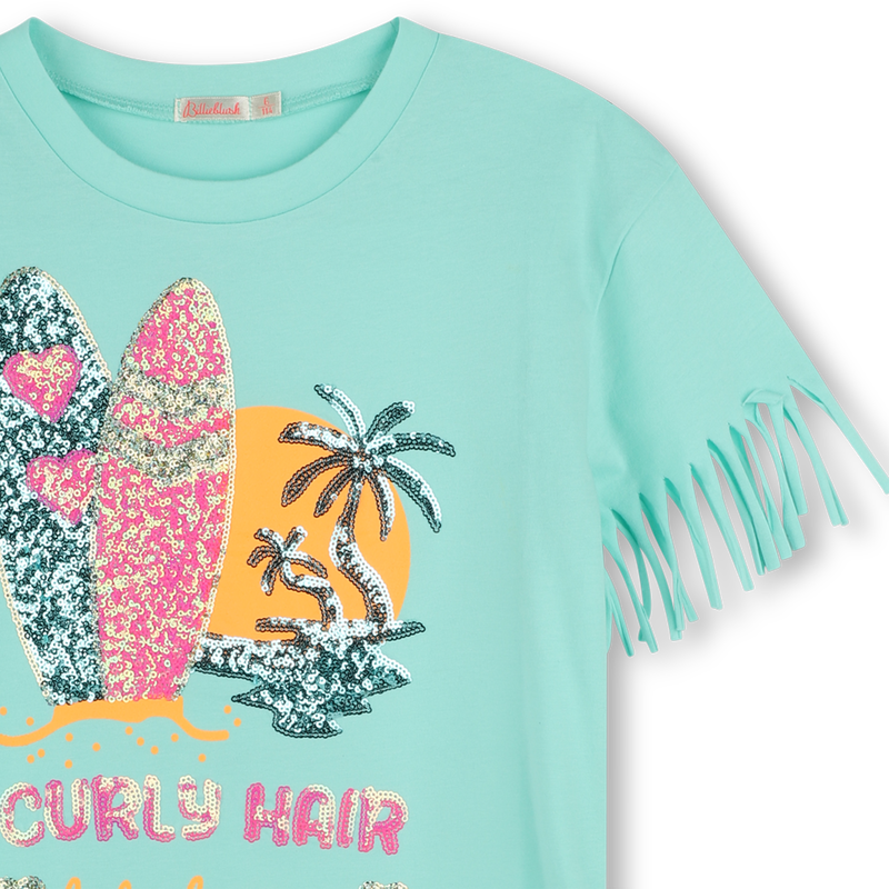 Gerades Kleid mit Fransen BILLIEBLUSH 
                        M&Auml;DCHEN