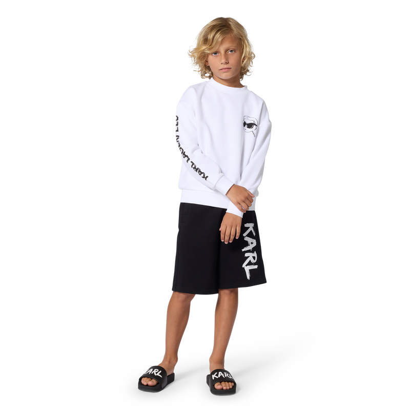 BERMUDASHORTS AUS BAUMWOLLE KARL LAGERFELD KIDS 
                        JUNGE