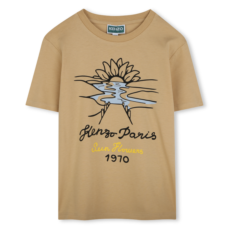 T-Shirt aus Baumwolle KENZO KIDS 
                        JUNGE