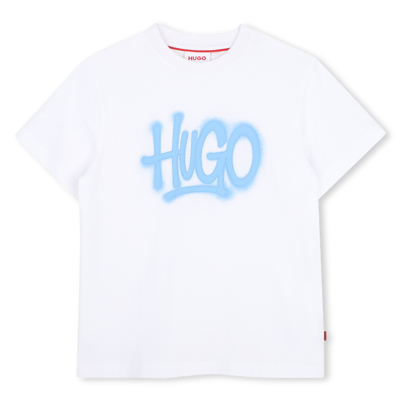 T-Shirt mit kurzen &Auml;rmeln HUGO 
                        JUNGE