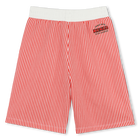 Gestreifte Baumwoll-Bermudas KENZO KIDS 
                    JUNGE