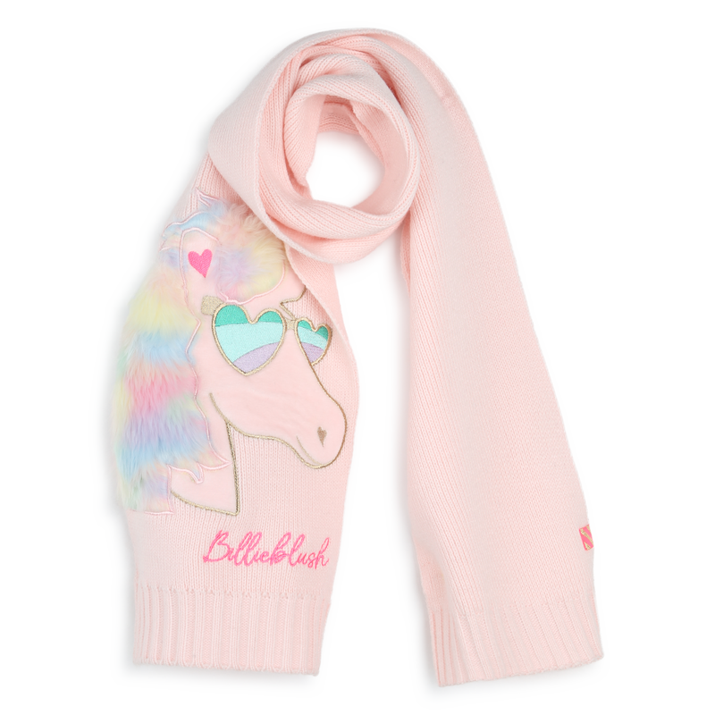 Schal mit Fleece-Details BILLIEBLUSH 
                        M&Auml;DCHEN