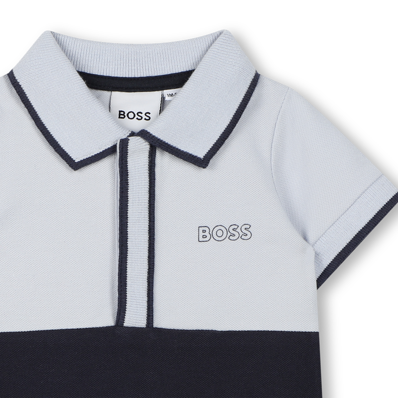 Overall mit Farbblock-Design BOSS 
                        JUNGE