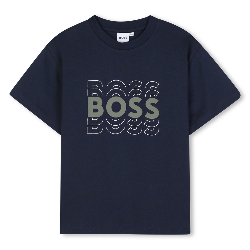 KURZ&Auml;RMELIGES T-SHIRT BOSS 
                        JUNGE