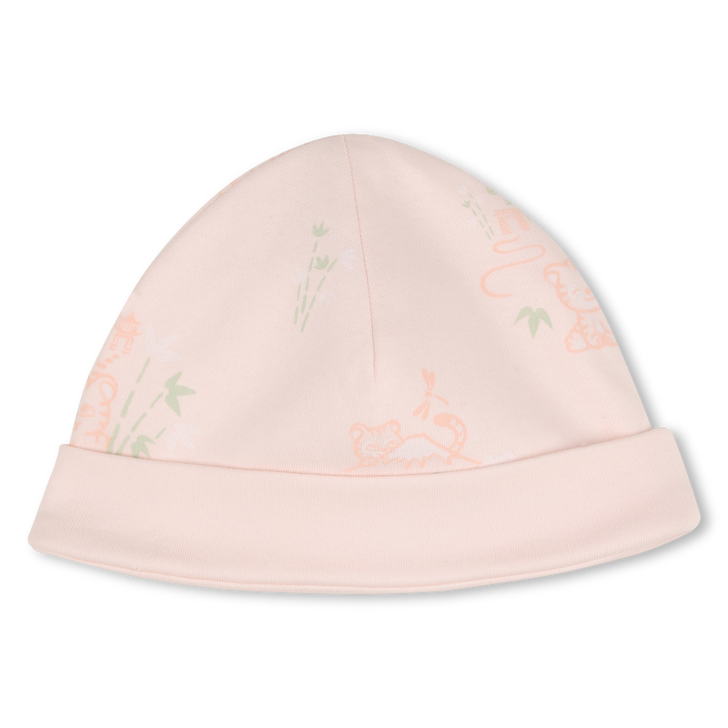 PAJAMA, HUT UND L&Auml;TZCHEN SET KENZO KIDS 
                        M&Auml;DCHEN