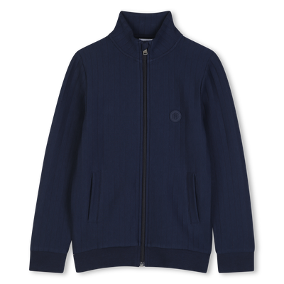 GESTREIFTE STRICKJACKE BOSS JUNGE