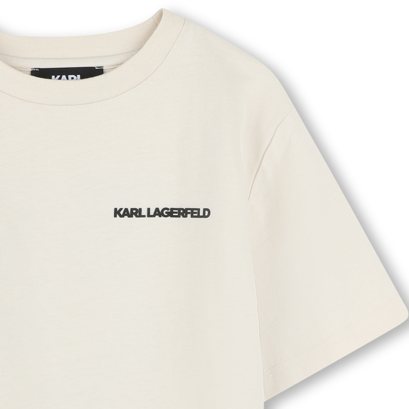 Kurzarm-T-Shirt KARL LAGERFELD KIDS 
                        JUNGE