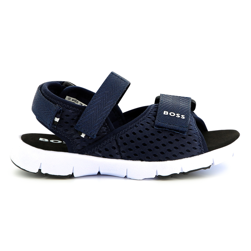 Klett-Sandalen aus Canvas BOSS 
                        JUNGE