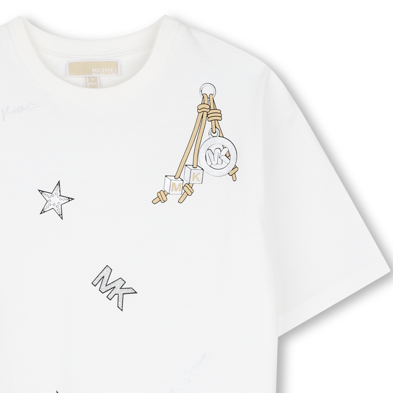 T-Shirt mit kurzen &Auml;rmeln MICHAEL KORS 
                        M&Auml;DCHEN